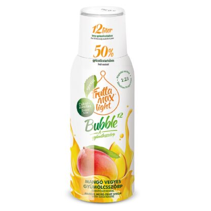 FruttaMax soda příchuť Mango bez cukru 500ml