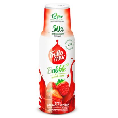 FruttaMax soda příchuť Jahoda 500ml