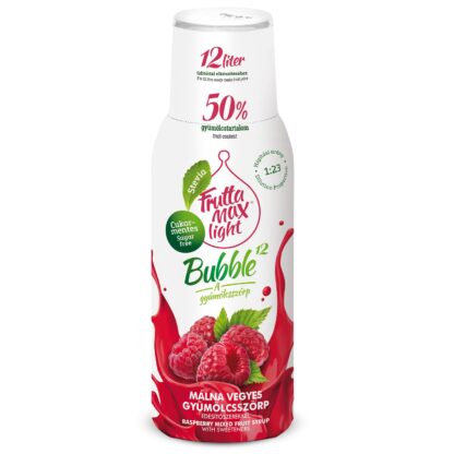 FruttaMax soda příchuť Malina bez cukru 500ml