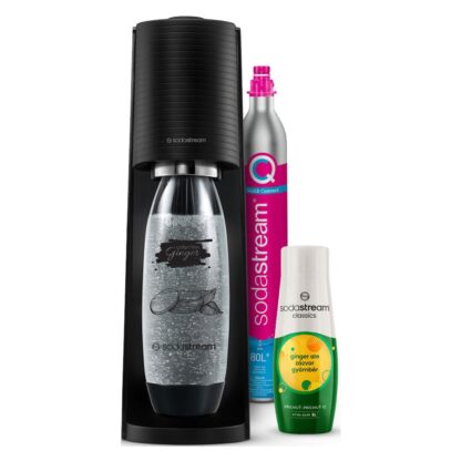 SodaStream přístroj Terra Ginger Megapack černý