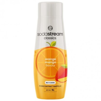 SodaStream příchuť Pomeranč + Mango bez cukru 440ml
