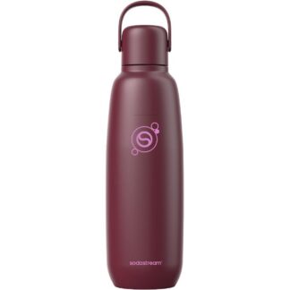 SodaStream termo lahev Fizz&Go Cool 0.9l vínová / nerez